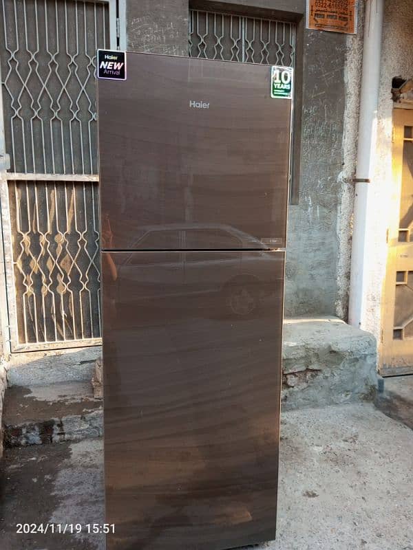 Haier Fridge For sale New Condition ma all ok hai 3