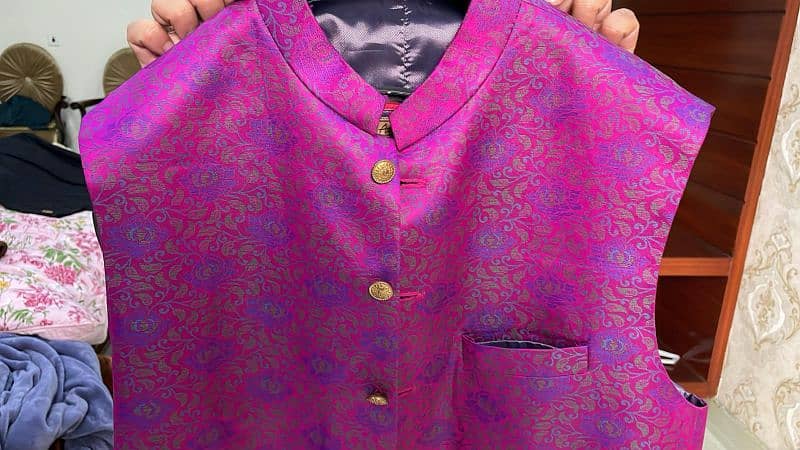 Amir Adnan Brand Sherwani Brand new Condition 7