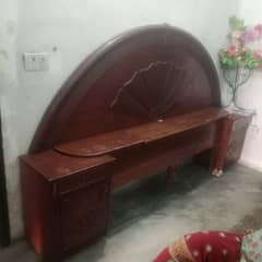 good wooden bed sale