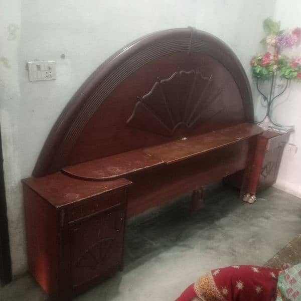 good wooden bed sale 0