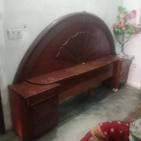 good wooden bed sale 1