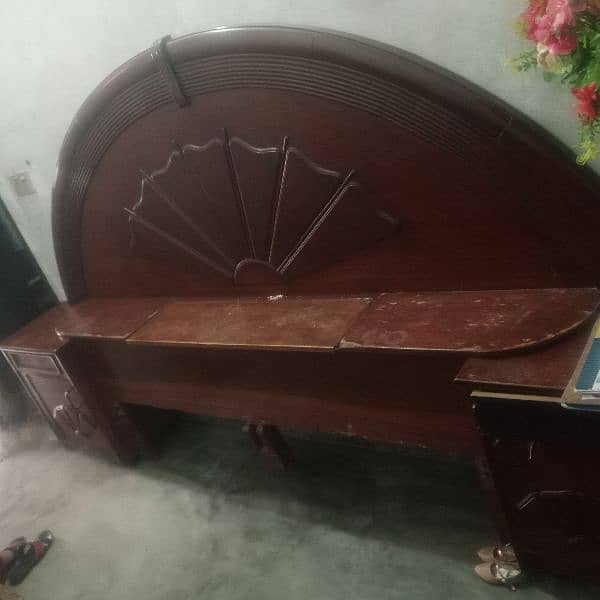 good wooden bed sale 2