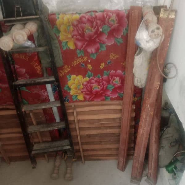 good wooden bed sale 5