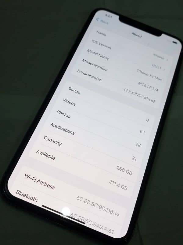 iPhone XS Max 256GB Non PTA 3