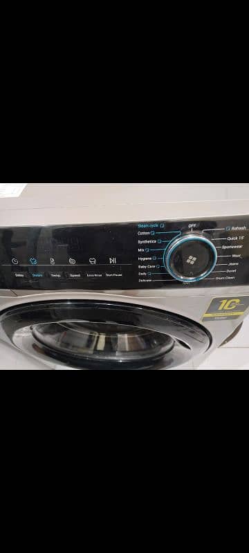 10kg fully automatic front load washing machine 4