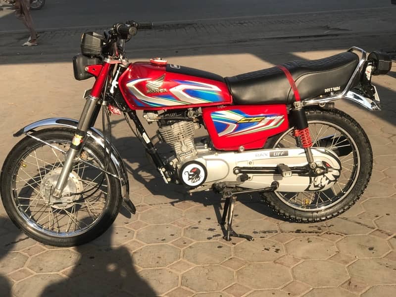 HONDA Cg 125 sheesha condition All ok 10/10 condition 1