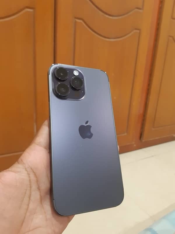 iphone 14pro max 256gb phiscal plus esim 0