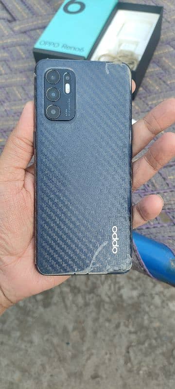 Oppo reno 6 like new 2