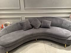 grey sofa