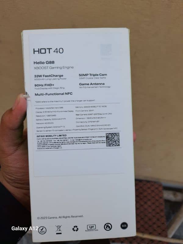 Infinix Hot 40 10/10 7