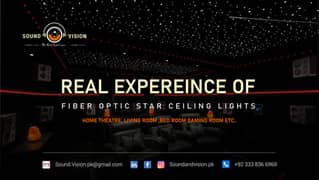 Led lights & Fiber Optic Star-Light Ceiling etc. . .