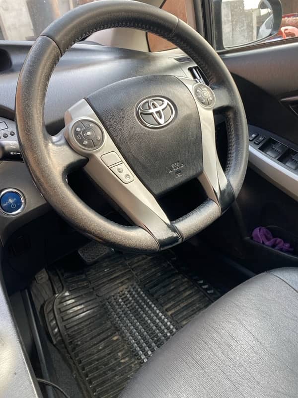 Toyota Prius 2014 model Uk import zero meter in 2014 6