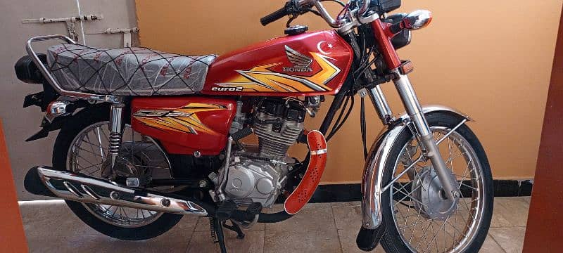 Honda 125 All Punjab numbr 5