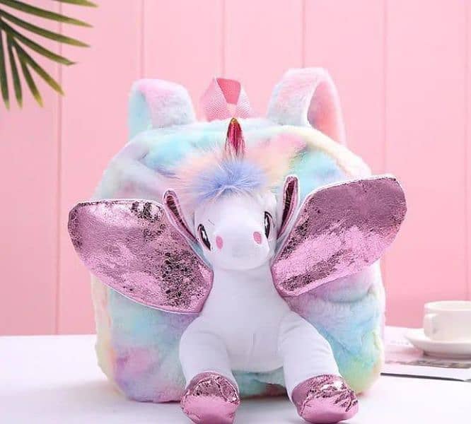 girl unicorn backpack 2