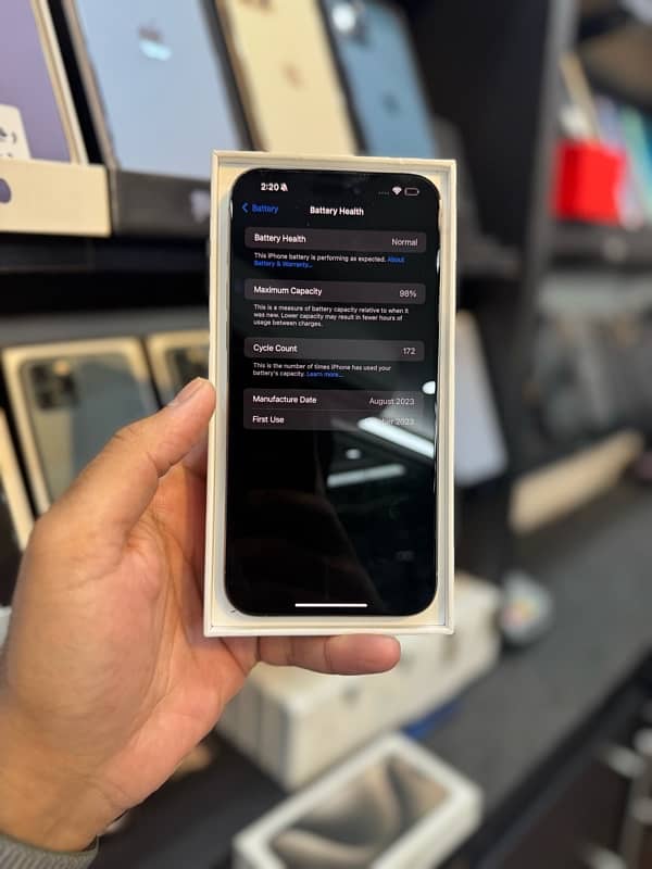 iPhone 15 Pro Max 256gb NON PTA FU 4