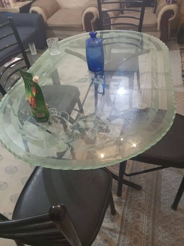 Dining table with 6 chairs 3