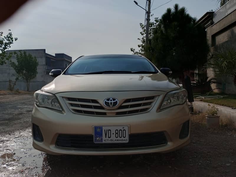 Toyota Corolla XLI 2012 7