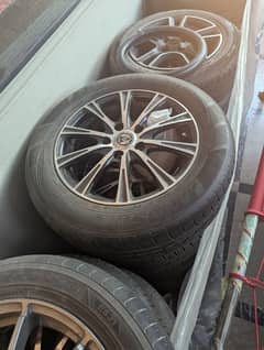 Rims and Tyres fresh from Japan