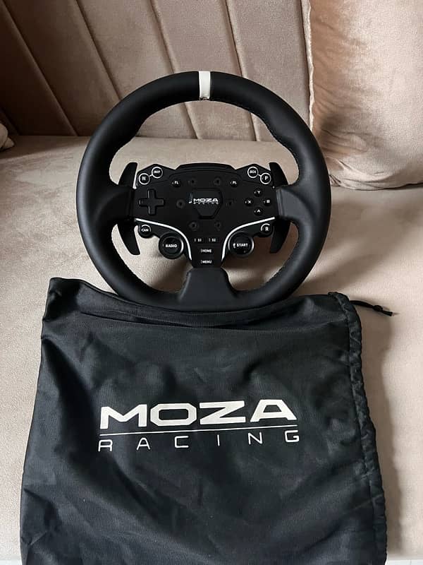 Moza ES Steering Wheel with Paddle Shifters – Sim Racing 1