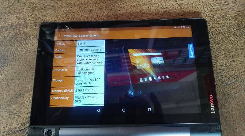 Lenovo tablet 3
