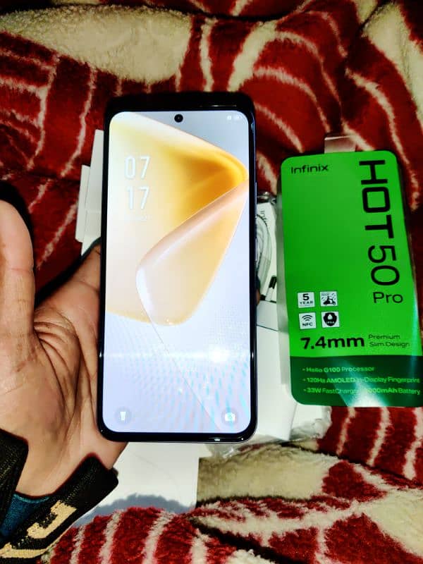 Infinix hot 50 pro 8/128 without box 0