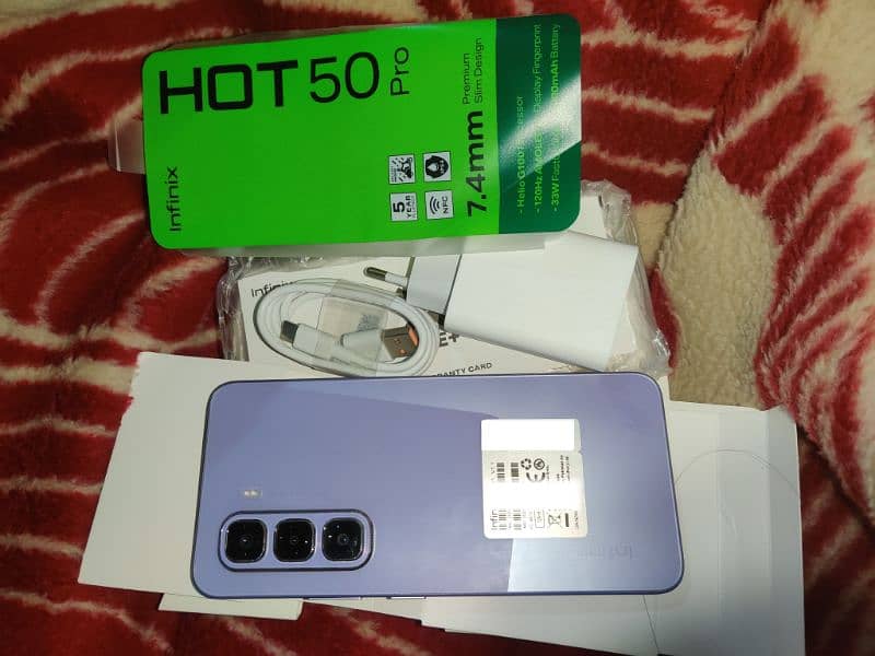 Infinix hot 50 pro 8/128 without box 1