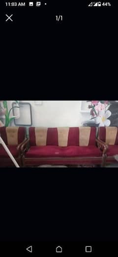 urgent 3peace sofa set sale