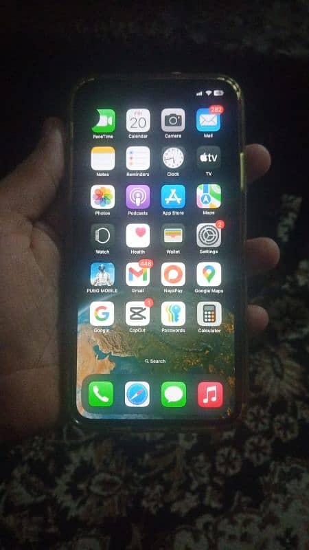 Iphone 11 pro max  all ok with box and charger contact me 0300-4820149 2