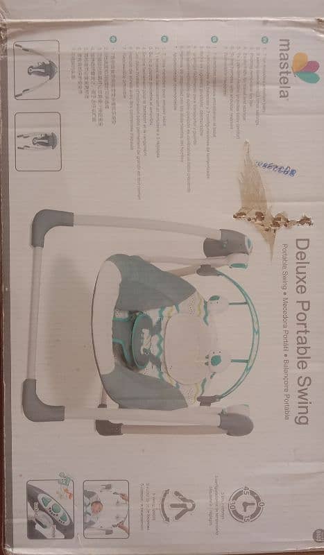 Mastella deluxe portable swing 3