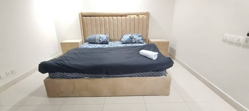 Two bed rooms apartment available for rent in gold crest DD pH 4 11