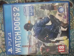 Watch dogs 2 PS4 disc