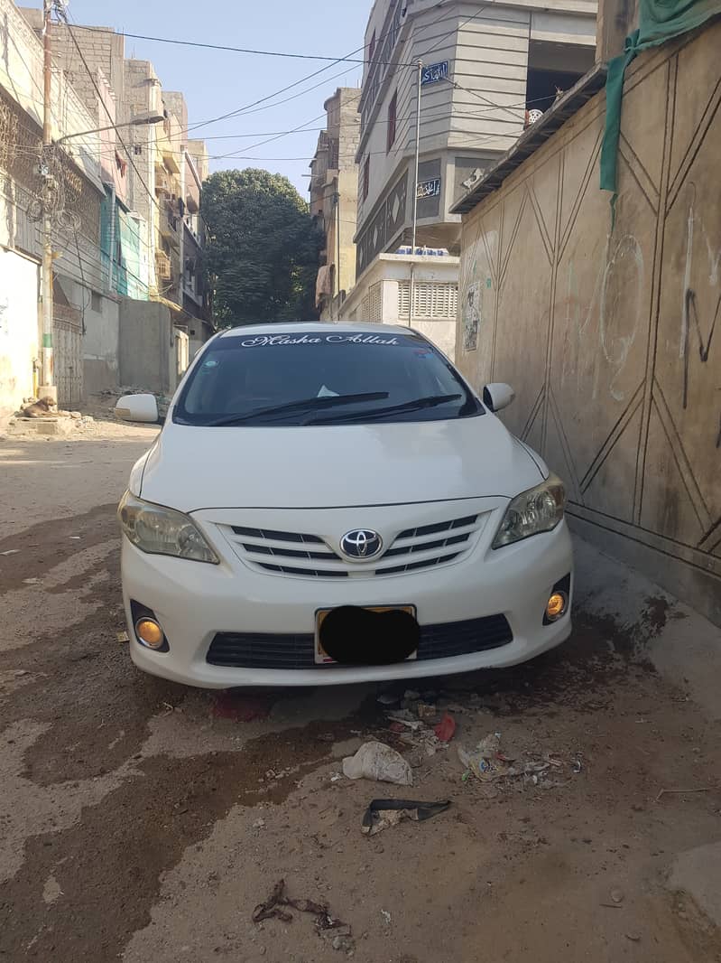 Toyota Corolla XLI 2011 2