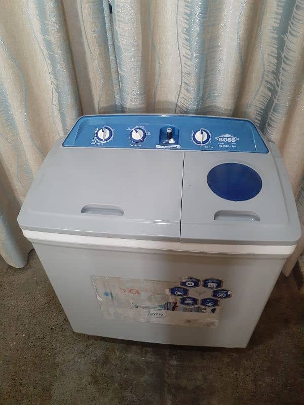 Boss washing machine and dryer (KE-7500+plus) 2