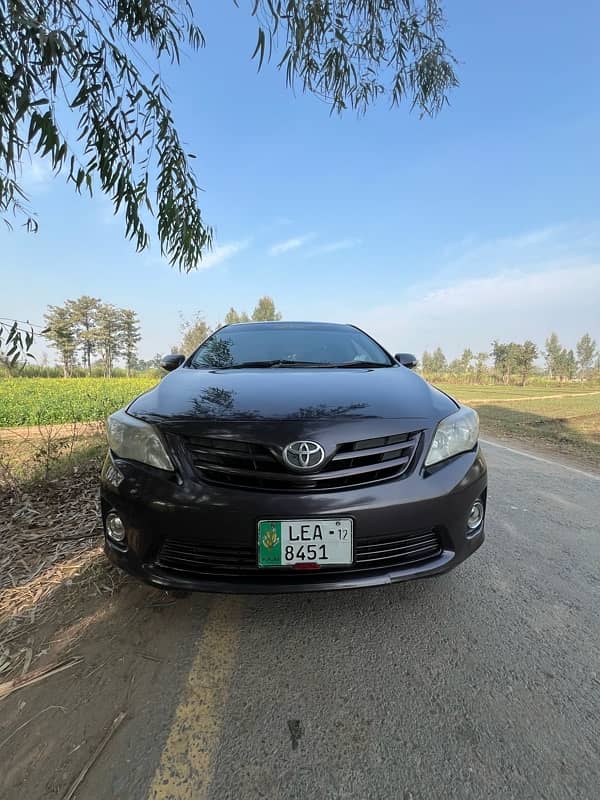 Toyota Corolla GLI 2012 2