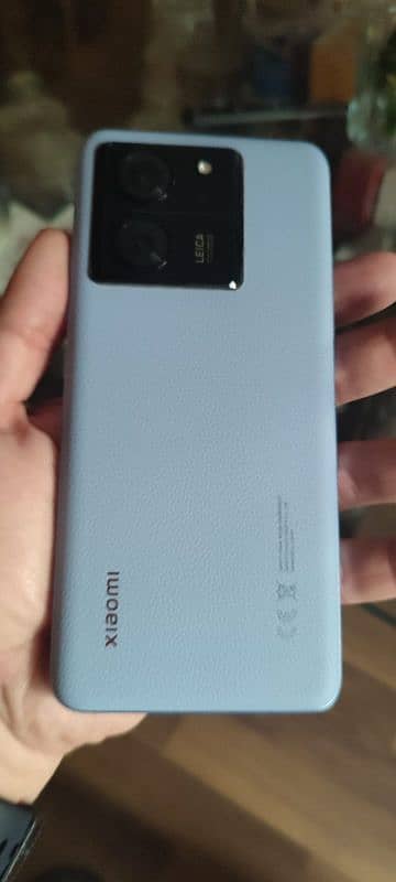 Xiaomi 13t blue leather back complete box official pta approved 2