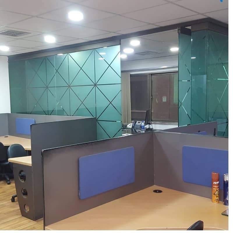 Fully Furnished Area 850 Square Feet Office Available For sale Real Pictures In Main Boulevard Road Gulberg 3 Lahore 3