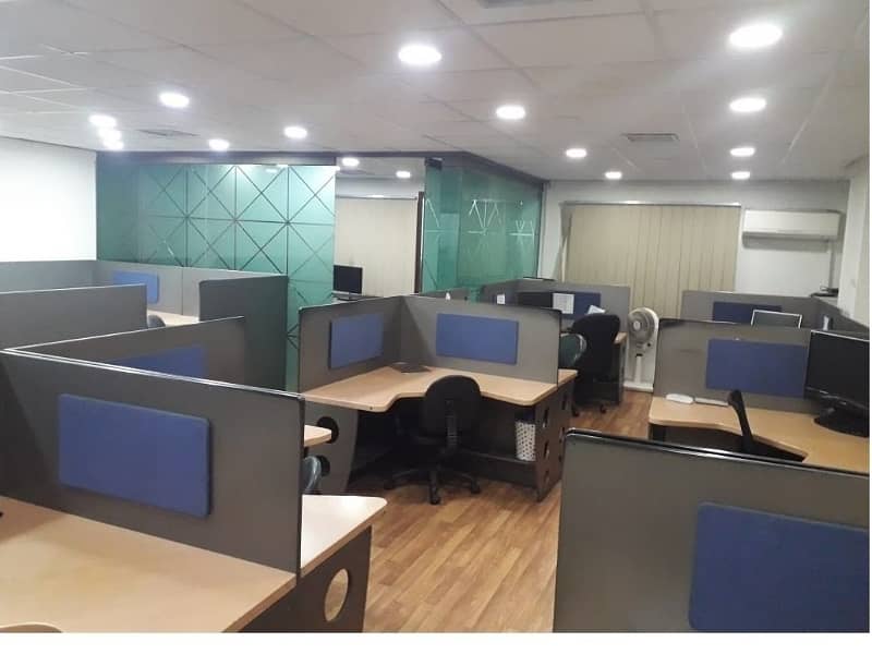 Fully Furnished Area 850 Square Feet Office Available For sale Real Pictures In Main Boulevard Road Gulberg 3 Lahore 5