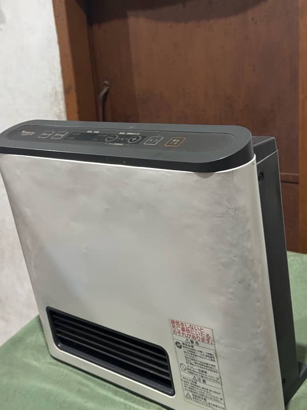 Japanese electric gas blower heater 2