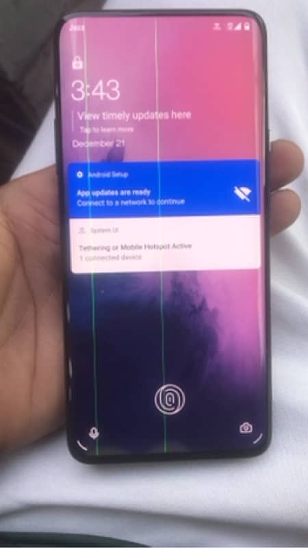 one plus 7pro pta aproved 8gb 256gb no open no repair 0