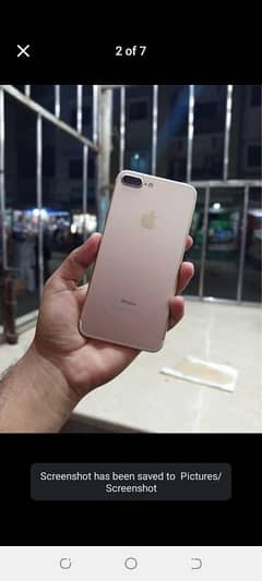 I phone 7 plus Golden color NON PTA