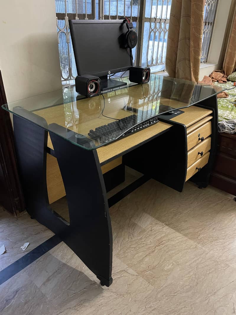 Table with revolving Chair For sale 1