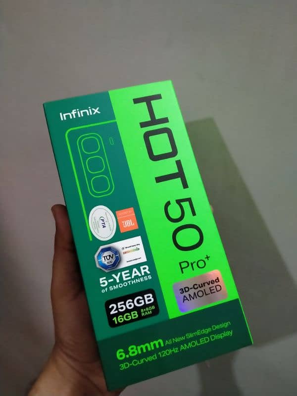 Infinix hot 50 pro+ 8