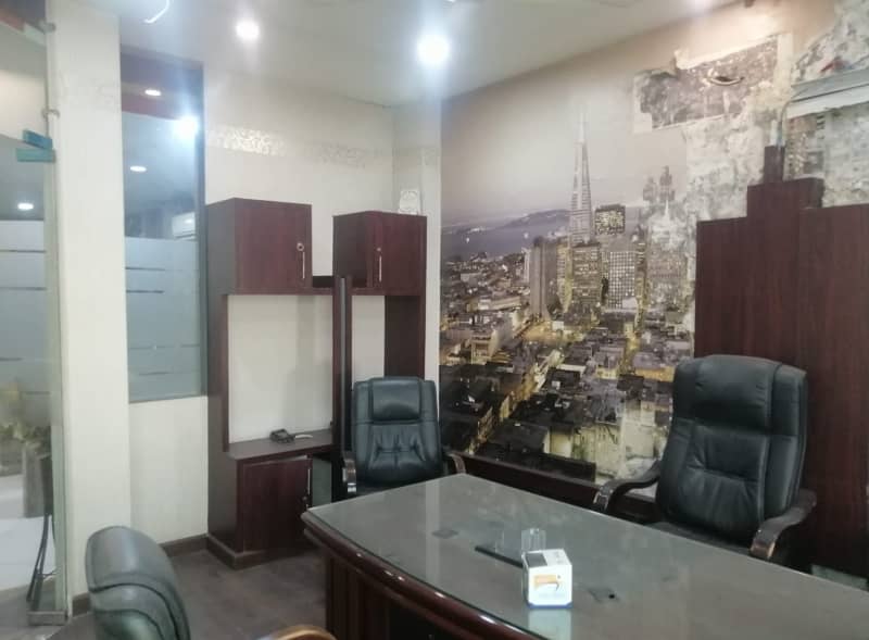 8 Marla First Floor Office Fully Furnished for Rent in DHA Lahore Phase 3 Y Block 5