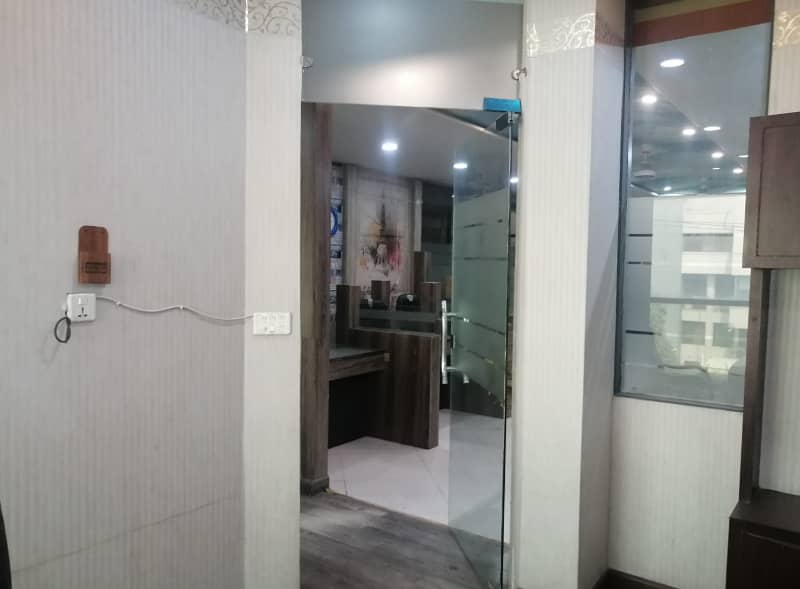 8 Marla First Floor Office Fully Furnished for Rent in DHA Lahore Phase 3 Y Block 8