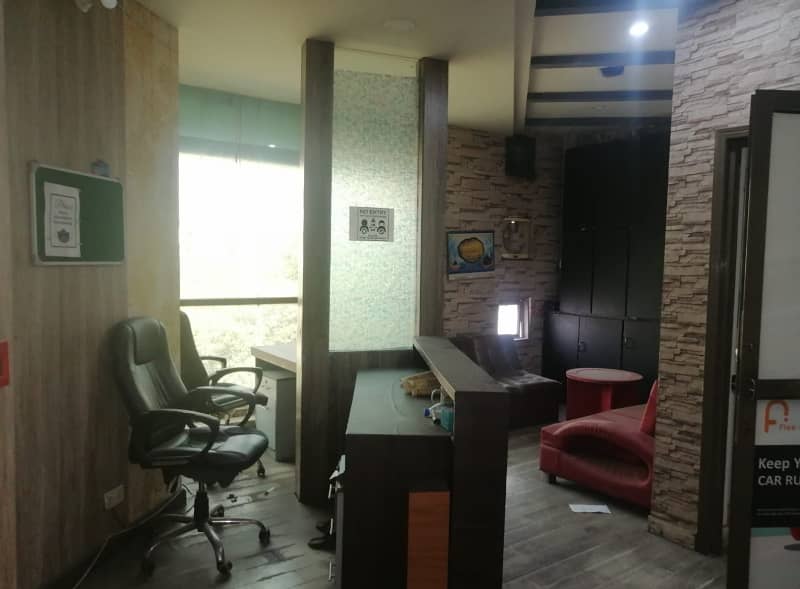 8 Marla First Floor Office Fully Furnished for Rent in DHA Lahore Phase 3 Y Block 10