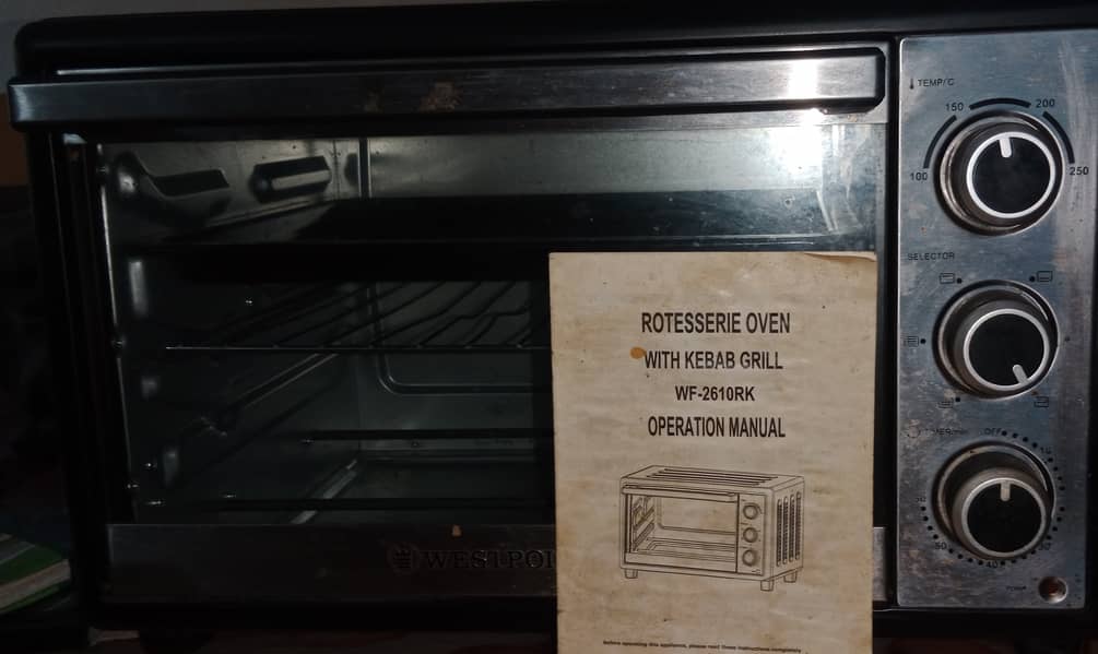 WESTPOINT Rotisserie Oven with Kebab Grill WF-2610RK 2