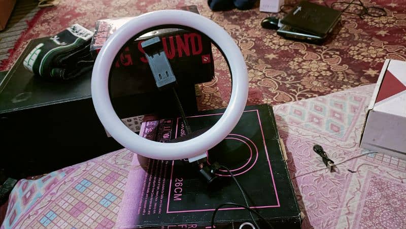 Ring Light 10" inch New Condition only 1200/- 0