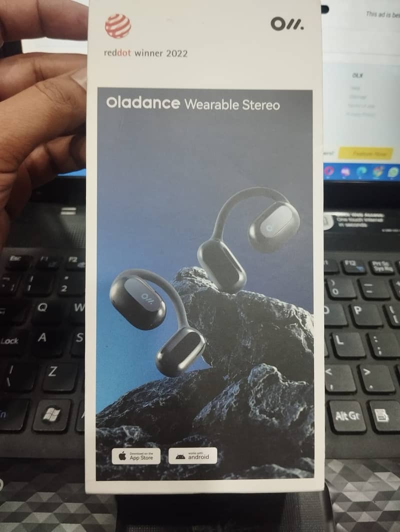 Oladance OWS1 Open Ear Headphones Wireless Earbuds, 16 Hours Battery 7