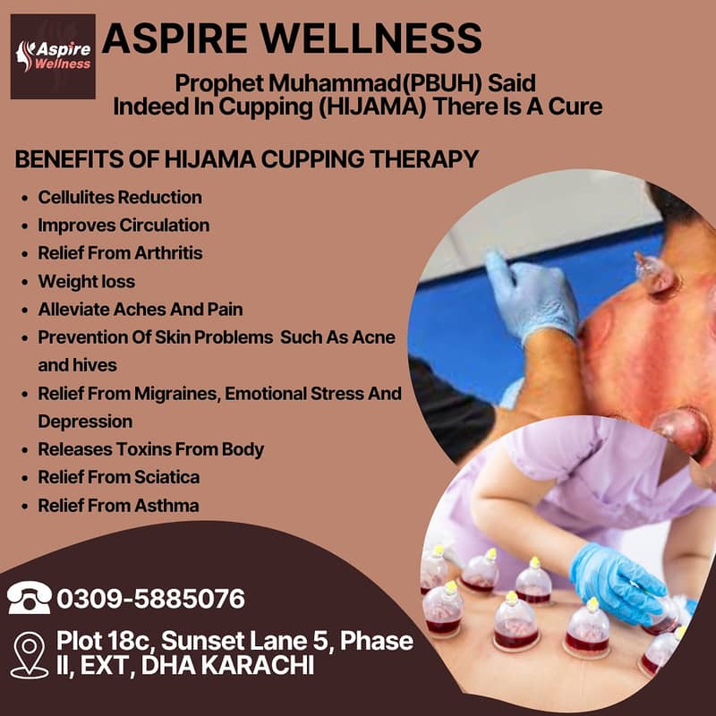 Hijama, Health Services, Physiotherapy, Aesthetic Treatments,Skin Care 2