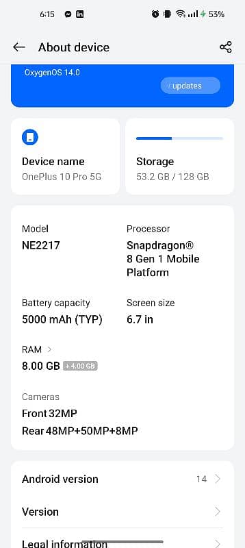 One plus 10 pro non pta SIM working 4